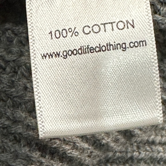 GOODLIFE Grey Crewneck Sweater Size XL - Picture 3 of 7